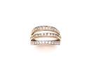 9ct Diamond Pave Reversible Ring 1.00ct