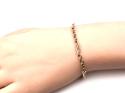 An Old 9ct Yellow Gold Fancy Bracelet with T Bar