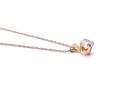 14ct CZ Pendant & Chain