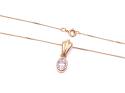 14ct CZ Pendant & Chain