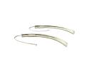 9ct White Gold Fancy Drop Earrings