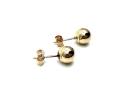 9ct Yellow Gold Ball Stud Earrings 5mm