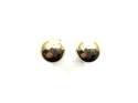 9ct Yellow Gold Ball Stud Earrings 7 mm