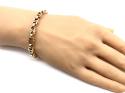 9ct Yellow Gold Stars & Bars Bracelet