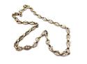 9ct Yellow Gold Stars & Bars Chain