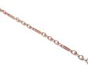 9ct Rose Gold Fancy Link Bracelet