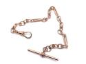 9ct Rose Gold Fancy Link Bracelet