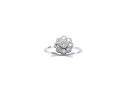 Platinum Diamond Cluster Ring 0.44ct