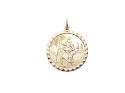 9ct Yellow Gold St Christopher Pendant