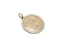 9ct Yellow Gold St Christopher Pendant