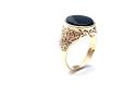 9ct Yellow Gold Onyx Signet Ring