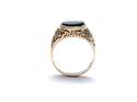 9ct Yellow Gold Onyx Signet Ring