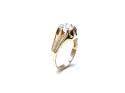 9ct Yellow Gold CZ Solitaire Ring