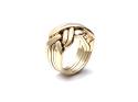 9ct Yellow Gold 6 Band Puzzle Ring