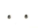 18ct Sapphire &Diamond Cluster Earrings