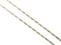 9ct Yellow Gold Fine Figaro Chain