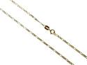 9ct Yellow Gold Fine Figaro Chain