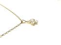 9ct CZ Four Leaf Clover Pendant & Chain