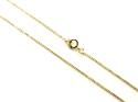 9ct Yellow Gold Fine Curb Chain 20 inch