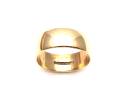 9ct Yellow Gold Wedding Ring 8mm