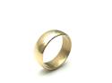 9ct Yellow Gold Soft Court Wedding Ring