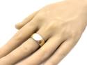 9ct Yellow Gold D Shape Wedding Ring