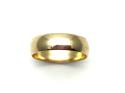 9ct Yellow Gold Soft Court Wedding Ring