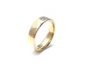 9ct Yellow Gold Diamond Wedding Ring