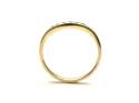 9ct Yellow Gold Diamond Wishbone Ring 0.15ct