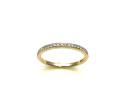 9ct Yellow Gold Diamond Eternity Ring 0.15ct