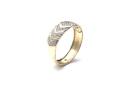 9ct Yellow Gold Diamond Band Ring