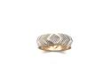 9ct Yellow Gold Diamond Band Ring