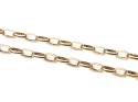 9ct Yellow Gold Oval Belcher Necklet