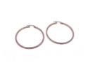 9ct Yellow Gold Plain Hoop Earrings