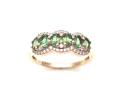 9ct Tourmaline and Zircon Ring