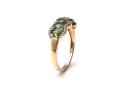 9ct Tourmaline and Zircon Ring