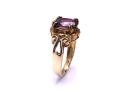 9ct Rhodolite Garnet Solitaire Ring