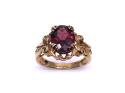 9ct Rhodolite Garnet Solitaire Ring