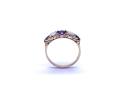 9ct Amethyst & Opal 5 Stone Ring