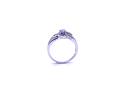 9ct Tanzanite & Diamond Ring