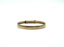 9ct Yellow Gold Expandable Bangle