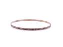 9ct Yellow Gold Patterned Bangle