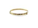 9ct Yellow Gold Baby Expanding Bangle