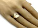 9ct Yellow Gold Oval Signet Ring