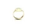 9ct Yellow Gold Oval Signet Ring