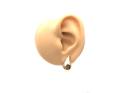 9ct Yellow Gold Puffed Tear Drop Stud Earrings