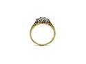 18ct Yellow Gold Diamond 3 Stone Ring