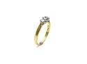 18ct Yellow Gold Diamond 3 Stone Ring