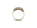 9ct Yellow Gold 4 Row Keeper Ring