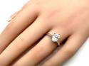 Platinum Laboratory Grown Diamond Ring 1.50ct